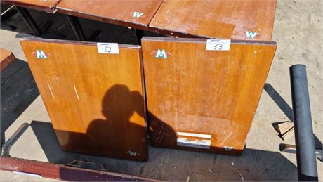 Lot 53 - Table, brown in colour