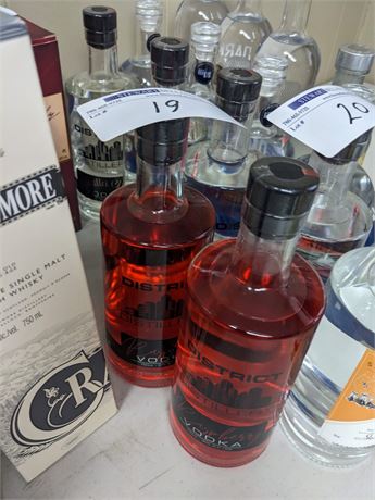 District Distillery Raspberry Vodka
