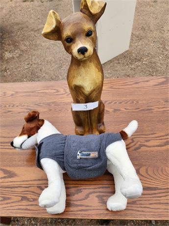 2 Stand Up Dogs Display