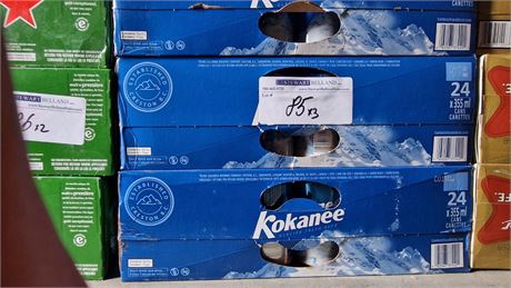 Lot 85 - KOKANEE 355ML 24PK CAN (3)