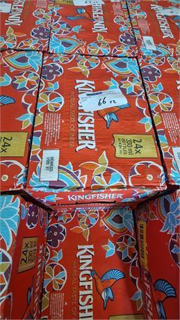 Lot 66 - KINGFISHER 24 BOT 330 ML (2)