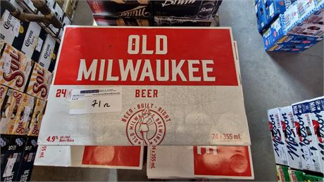 Lot 71 - OLD MILWAUKEE 24PK CAN (2)