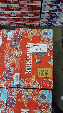 Lot 62 - KINGFISHER 24 BOT 330 ML (2)