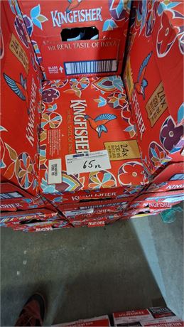 Lot 65 - KINGFISHER 24 BOT 330 ML (2)