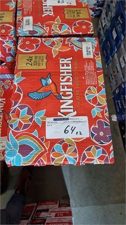 Lot 64 - KINGFISHER 24 BOT 330 ML (2)
