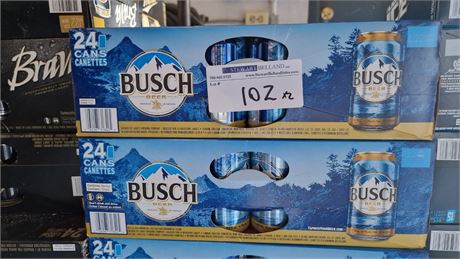 Lot 102 - BUSCH LAGER 24 CANS (2)