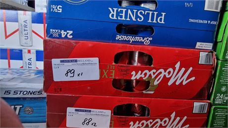 Lot 89 - MOLSON EXPORT ALE 355ML 24PK CAN (1)