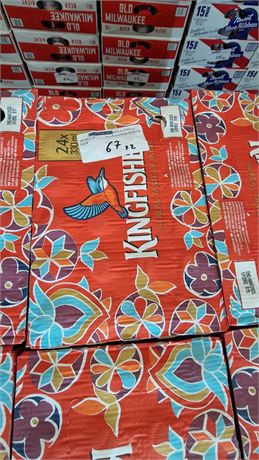 Lot 67 - KINGFISHER 24 BOT 330 ML (2)