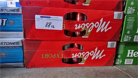 Lot 88 - MOLSON EXPORT ALE 355ML 24PK CAN (2)