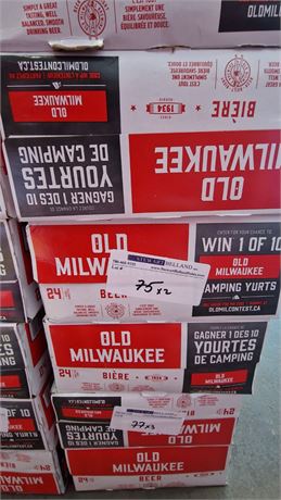 Lot 75 - OLD MILWAUKEE 24PK CAN (2)