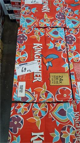Lot 69 - KINGFISHER 24 BOT 330 ML (2)