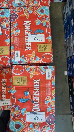 Lot 63 - KINGFISHER 24 BOT 330 ML (2)