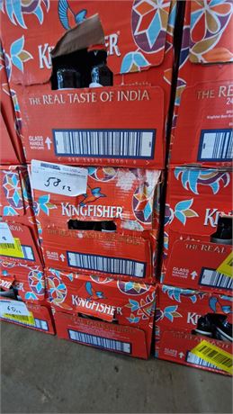 Lot 58 - KINGFISHER 24 BOT 330 ML (2)