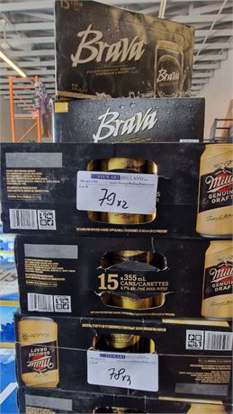 Lot 79 - MILLER GENUINE DRAFT 15PK CAN (2)