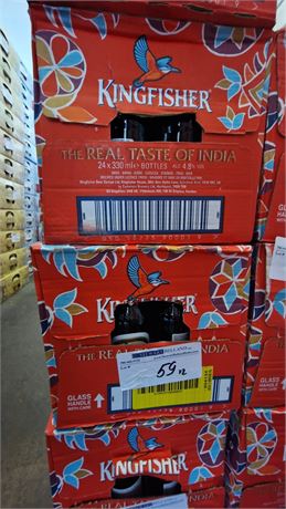 Lot 59 - KINGFISHER 24 BOT 330 ML (2)