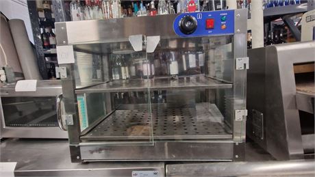 Glass Display Food Warmer Omega (1)