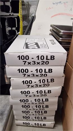 Plastic Bags 100 pcs (18) Size (7 x 3 x 20)