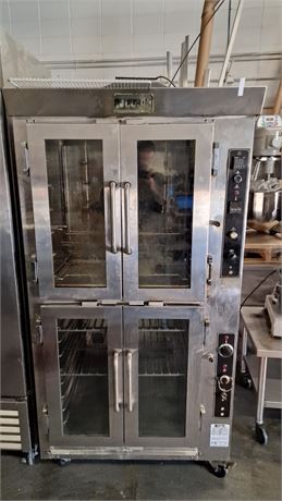 Doyon Double Deck Jet Air Electric Oven Proofer Combo with Side Pan Loading (1)