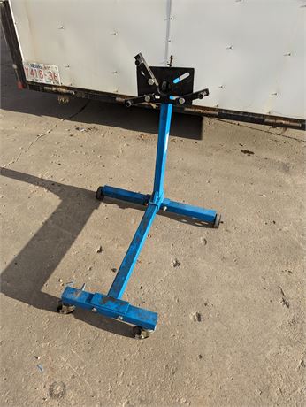 Lot 2 - 1000Lbs Engine Stand with Plate