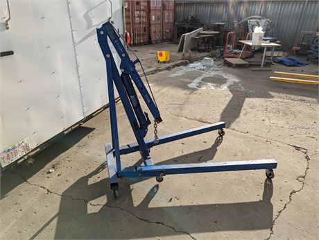 Lot 3 - Power Fist 2 Ton Shop Crane