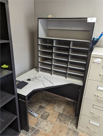 Lot 11 -  Corner office desk