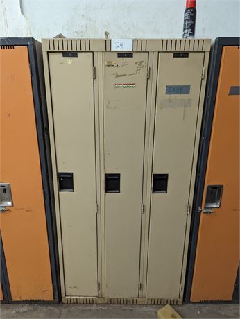 Lot 24 -  Clothing lockers