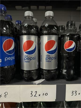 Lot 32 - Diet Pepsi 1L