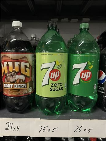 Lot 25 - 7up Zero Sugar 2L