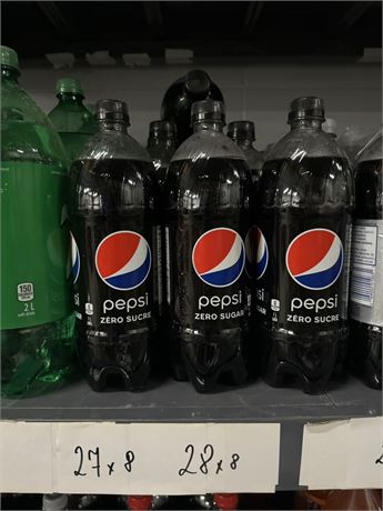 Lot 28 - Pepsi Zero Sugar 1L