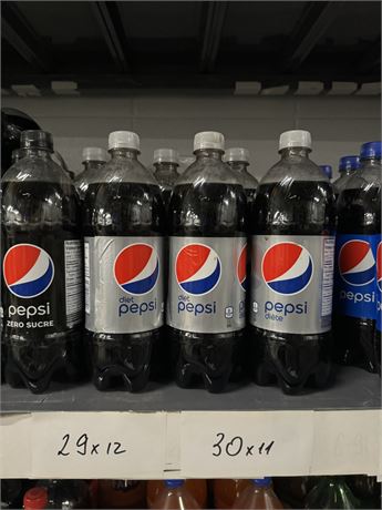 Lot 30 - Diet Pepsi 1L