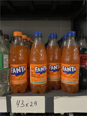 Lot 43 - Fanta Orange 500l