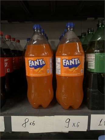 Lot 8 - Fanta Orange 2 L