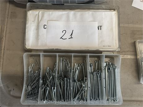 Lot 21 - Cotter Pin Assortment