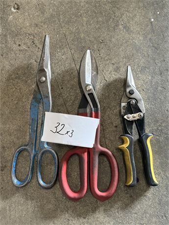 Lot 32 - Set of Mettal Cutting Snips
