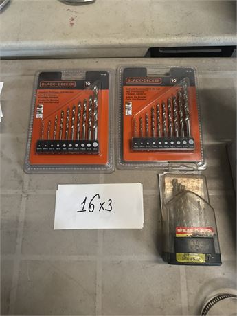 Lot 16 - Drills bits