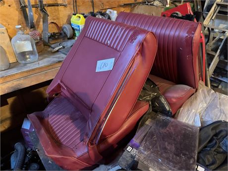 Lot 680 -  Pontiac Parisienne Rear seats