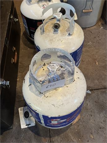 Lot 640 - Propane Tanks