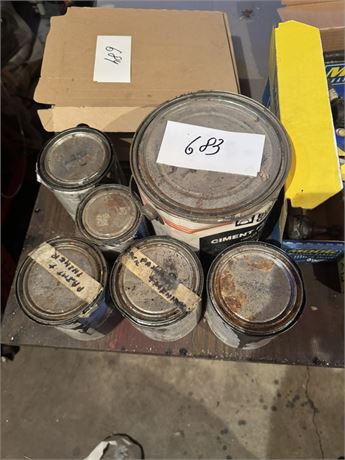 Lot 683 - misc paintsf