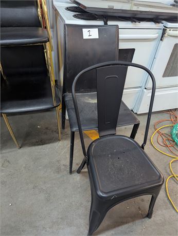 Lot 1 - Various chairs and stools