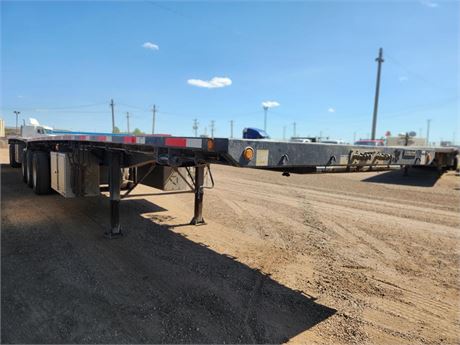Lot 7744 & 7745 - 2023 Lode King Super B Lead & Pup Flat Deck Trailer