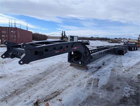 Lot 7959 - 2003 85 Ton Tri axle Danali Beam Trailer CW triaxle Booster