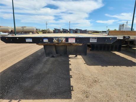 Lot 7753 & 7754 - 2023 Doepker Super B Lead & Pup Flat Deck Trailer
