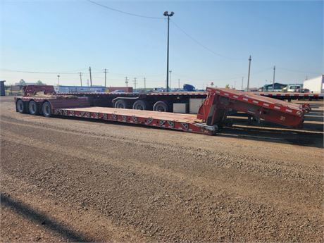 Lot 7760 - 2020 Manac Tri-Axle Lowboy C/W Manual Removable Neck