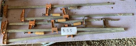 Lot 53 - (6) Wood Working Clamps
