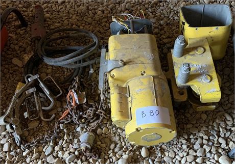 Lot 80 - Yale Electric Chain Hoist