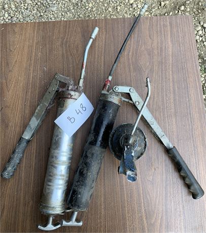 Lot 48 - Grease Guns