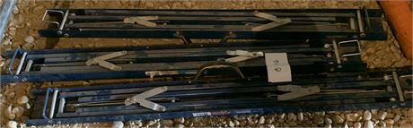 Lot 116 - Steel Collapsible Saw Horses