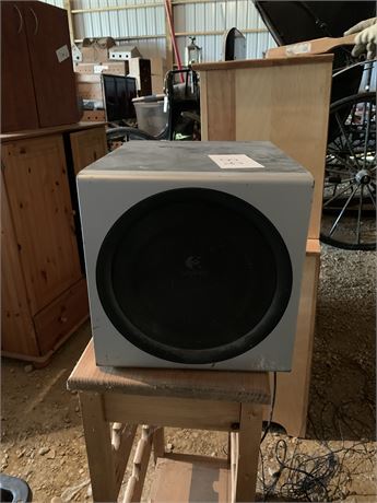 Lot 8 - Sub and Amp