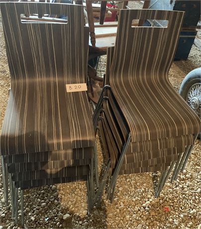 Lot 20 - Stacking Chairs