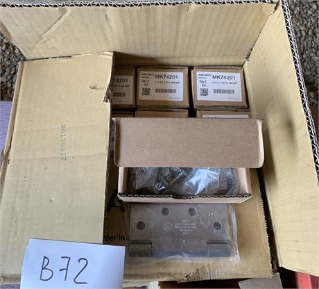 Lot 72 - 16 pieces Heavy Duty Door Hinges